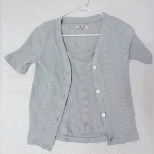 Madewell two piece sweater set